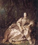 Francois Boucher Madame de Pompadour France oil painting artist
